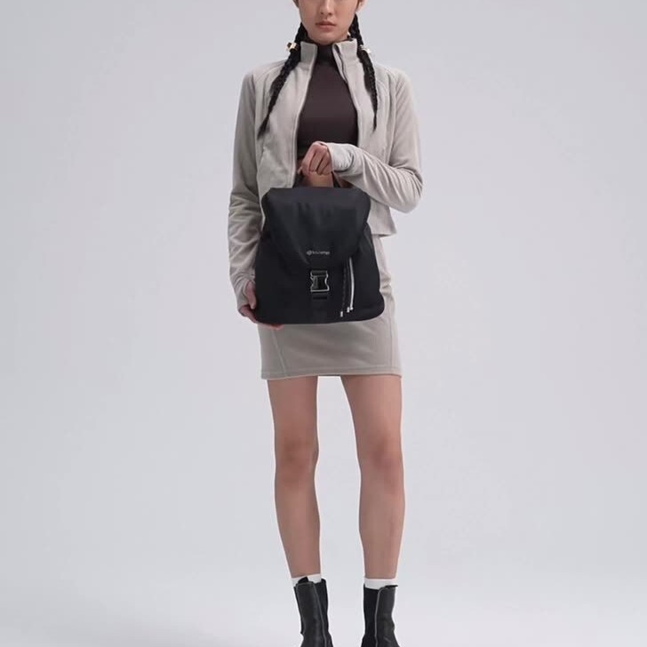 Cross-Border Direct Supply Lu2024 New Drawstring 10L Backpack Versatile Buckle Handbag Casual Bucket Backpack Cross-Border Direct Supply Lu2024 New Drawstring 10L Backpack Versatile Buckle Handbag Casual Bucket Backpack