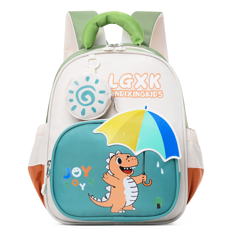 Nuevas bolsas escolares transfronterizas para niños de jardín de infantes, mochila de dibujos animados encantadora para niños de 2 - 5 años de edad.