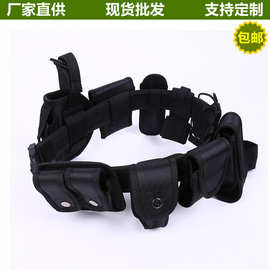 1680D尼龙牛津布外贸多功能十件套腰带保安执勤巡逻特勤战术腰带