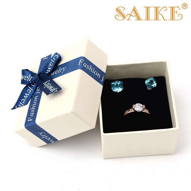 现货批发时尚戒指首饰盒包装盒天地盖饰品礼品盒首饰套装包装盒