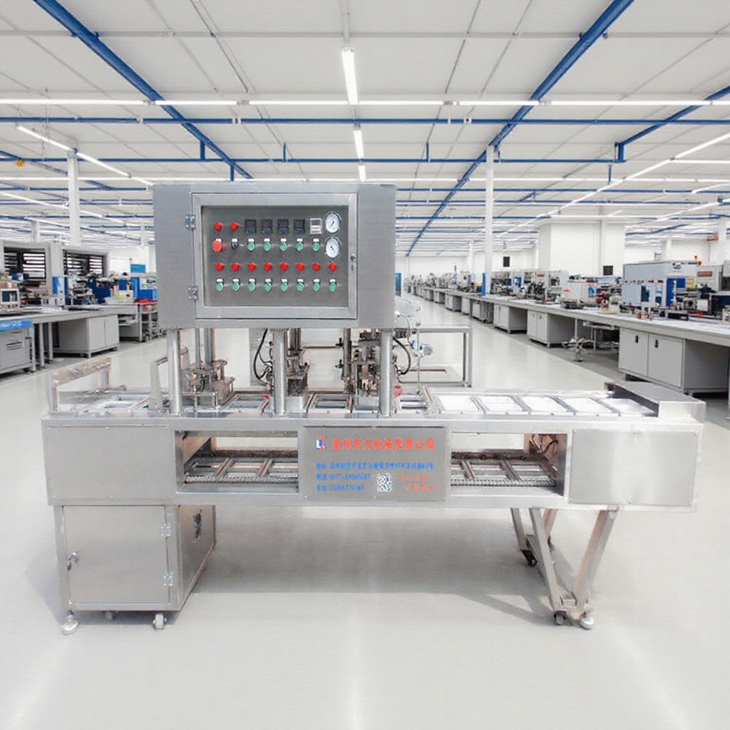 打包塑料盒气调封口机 糕点盒包装封口设备 一次性塑料盒包装设备