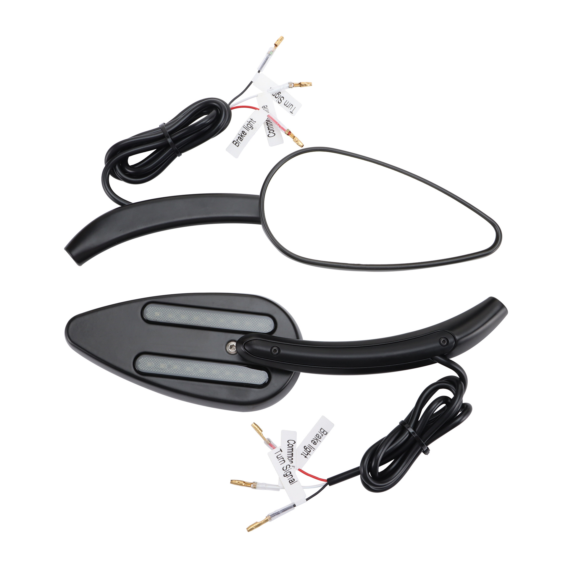 GOOFIT motorcycle rearview mirror rearview mirror modification accessories suitable for Universal off-road vehicle reflector