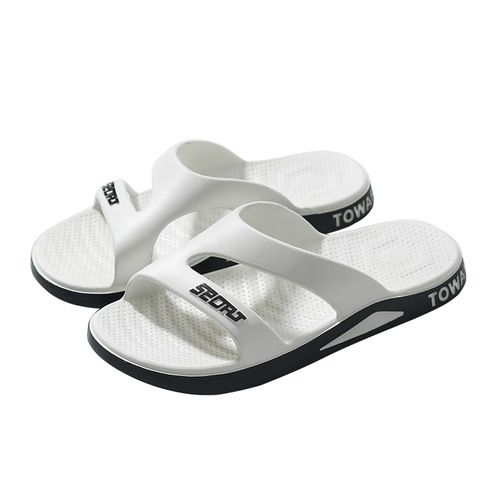 New Summer Trend Korean Style Men's Outerwear Couple Indoor Bathroom Home Use Anti-Slip One-Piece Slippers Wholesale