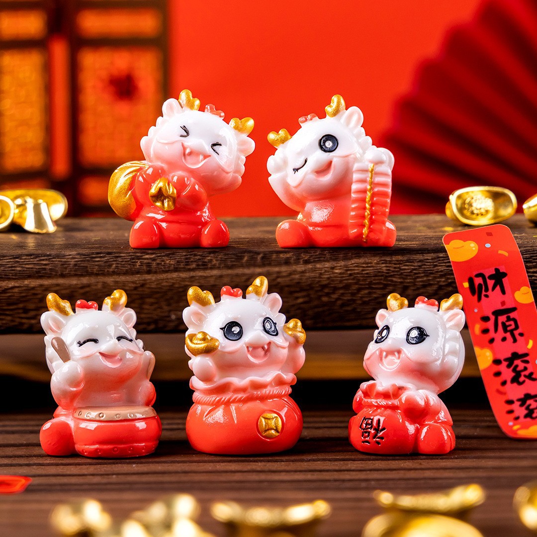 새해 드래곤 맨 단색 혼합 팩