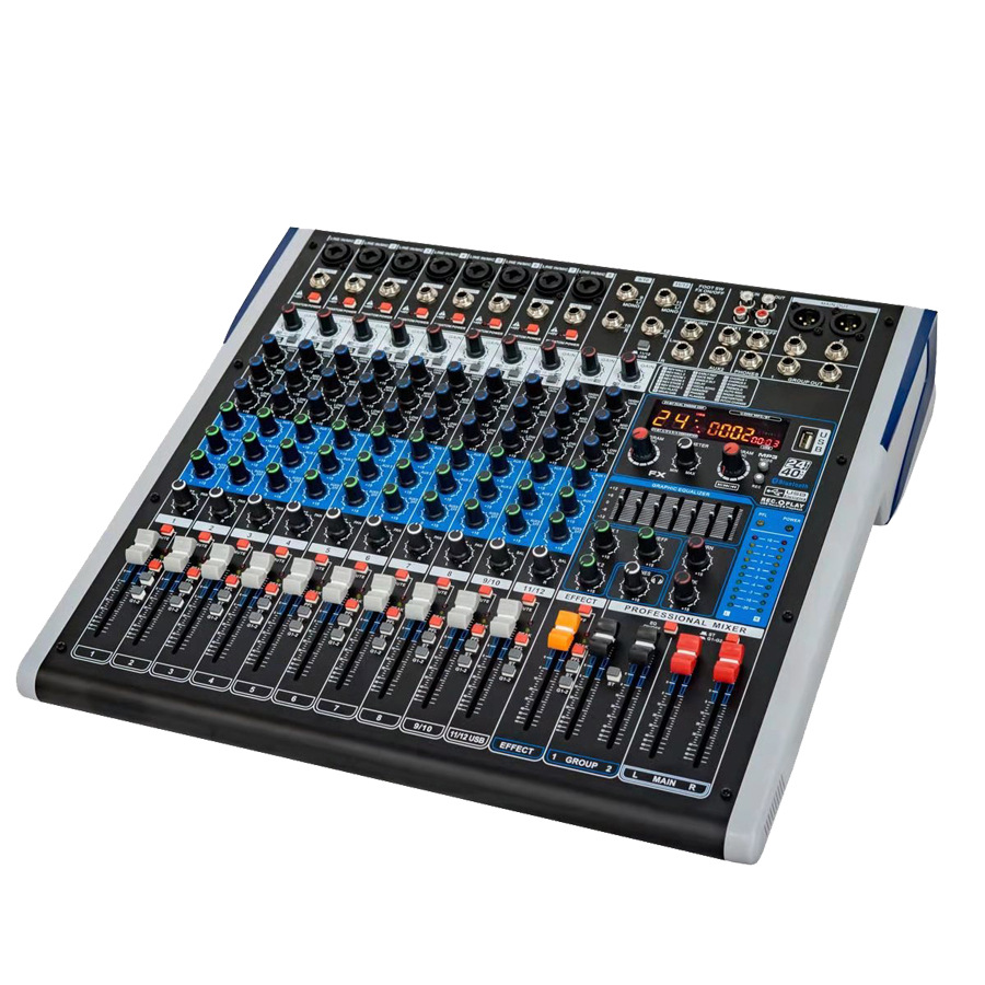 Bluetooth de 12 vías con USB CON MEZCLADOR de agrupación