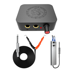 Classic tattoo kit, one-time tattoo needle set, complete tattoo equipment, dual-machine tattoo machine set, 5ml ink color.