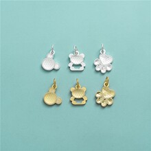 S925��������������������С�ܽ�ӡ��׹DIY������������CNC�Ҽ�