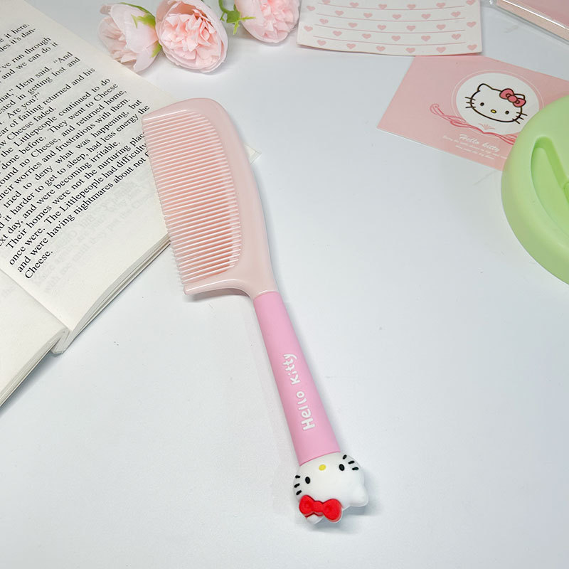 漫画韓国ヘアコーム帯電防止かわいい女の子学生ロングヘアコームポータブルかわいいホームマッサージコーム|undefined