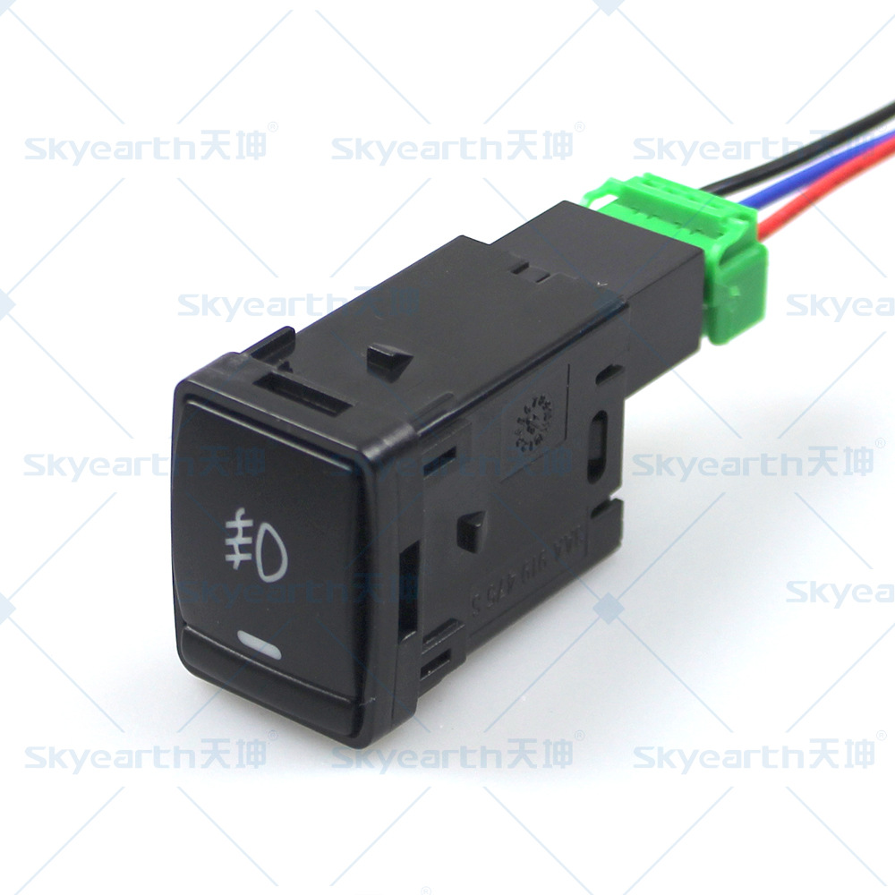 Aplicable Corolla Ralink Camry 18 a 22 cambiador de registrador de luz antiniebla interruptor de volante de luz de conducción diurna LED