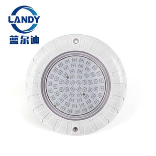 Factory direct LED swimming pool wall lamp 10W 18W colorful remote control ABS plastic swimming pool wall lamp underwater lamp
