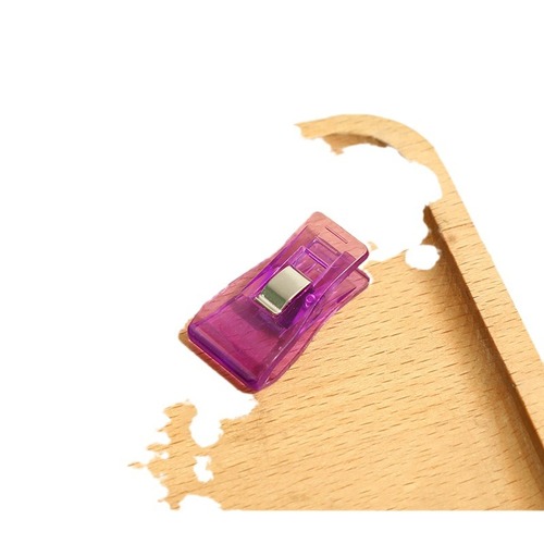 Colorful Axe-shaped Edge Clamping Storage Fixation Positioning Clips Quilt Sewing Ruler Clips Manufacturer Wholesale