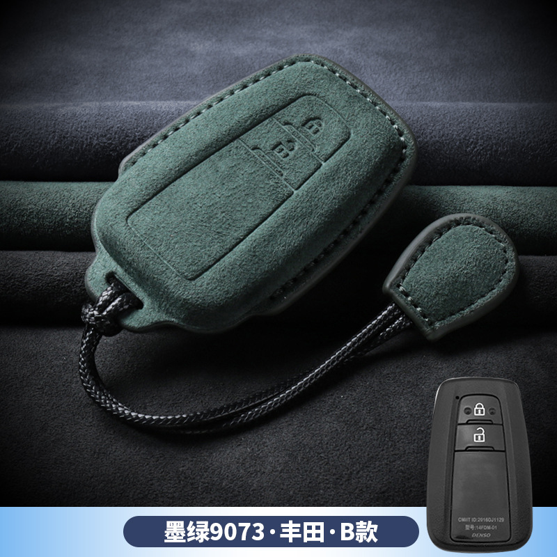 3D 풀 패키지-도요타 [B 다크 그린 + 단순 로프]