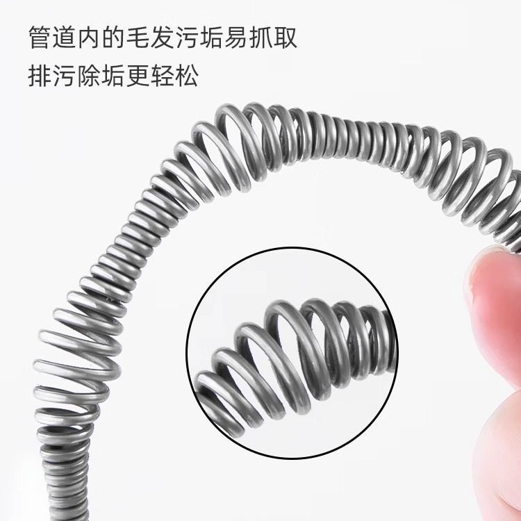 A Magical Tool for Unclogging Drains: a Universal Tool for Clearing Kitchen Pipes, Toilet Floor Drains, and Toilet Blockages