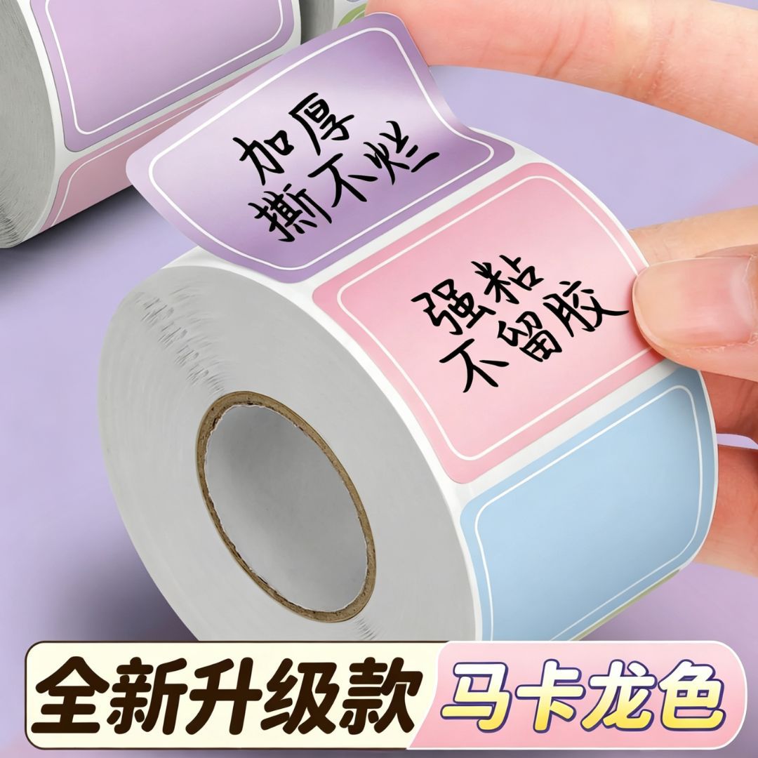 Colorful Label Stickers, Name Stickers, Self-adhesive Stickers, Small Size, Home Storage, Categorization, Date Marking Stickers