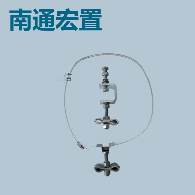 铜川ADSS光缆金具 塔用OPGW光缆引下线夹 绝缘ADSS引下卡具