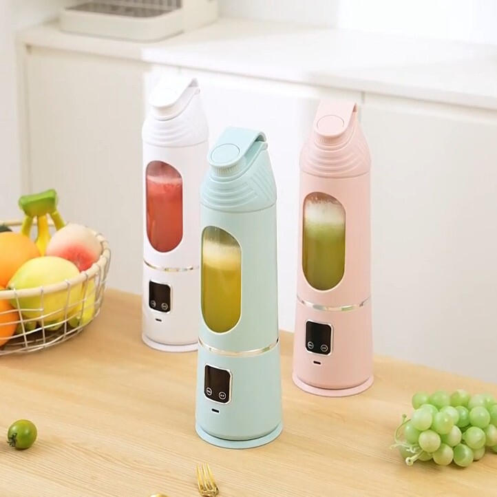 Portable Blender with Filter, USB Type C Rechargeable, Cross-Border New Product Juicer Cup with 6 Stainless Steel Blades Portable Blender with Filter, USB Type C Rechargeable, Cross-Border New Product Juicer Cup with 6 Stainless Steel Blades