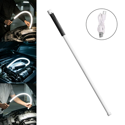 New cross-border flexible work light, silicone portable lighting repair lamp, LED lighting lamp, multi-purpose lighting lamp (İşçi projektorları) - work-light-white-light-1-set
