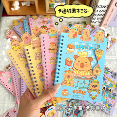 创意卡通可爱线圈本山海经手帐本笔记本高颜值本子创意记事本手账