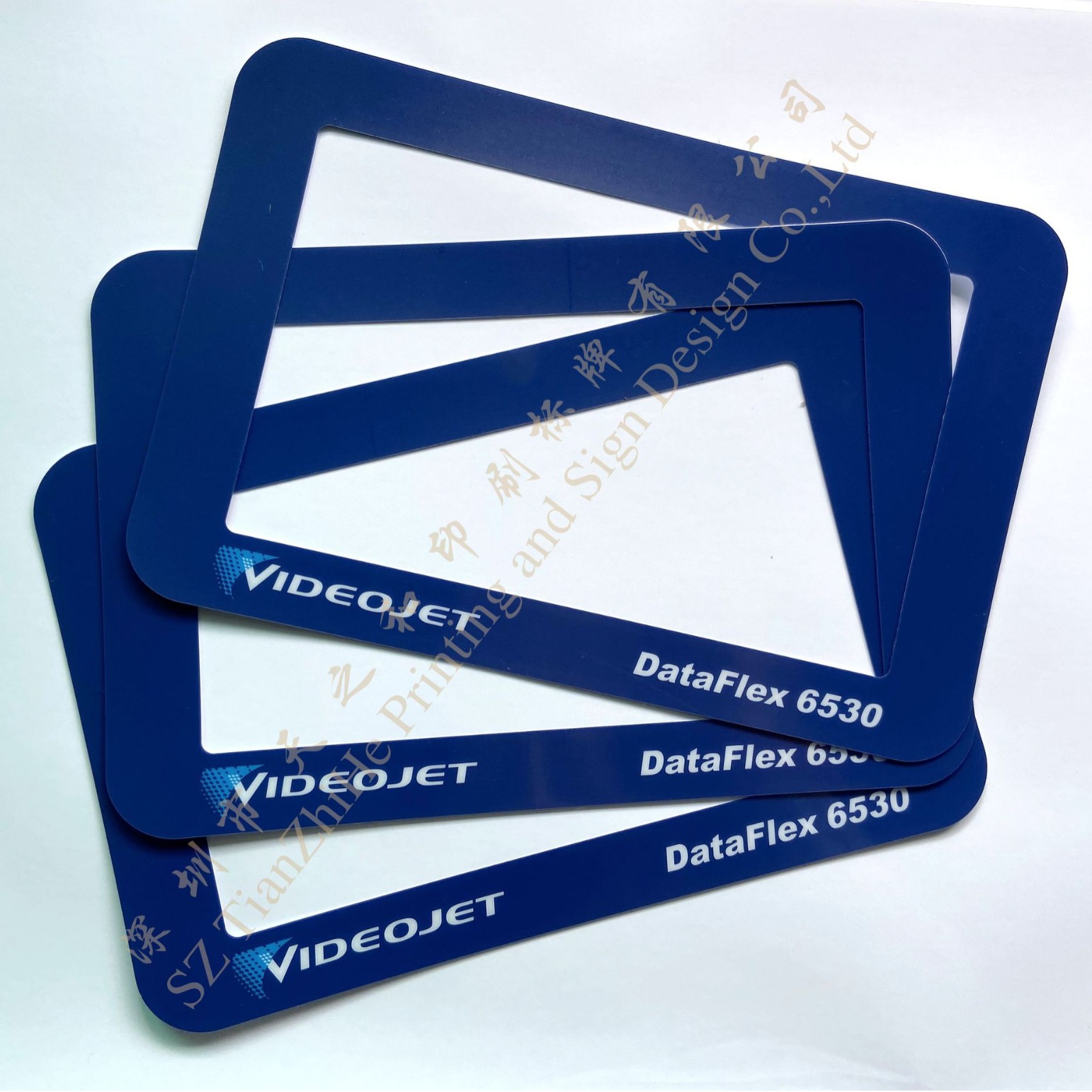 【天之和印刷标牌丝印PVC标贴信号屏蔽器面贴交换机标贴现货批发