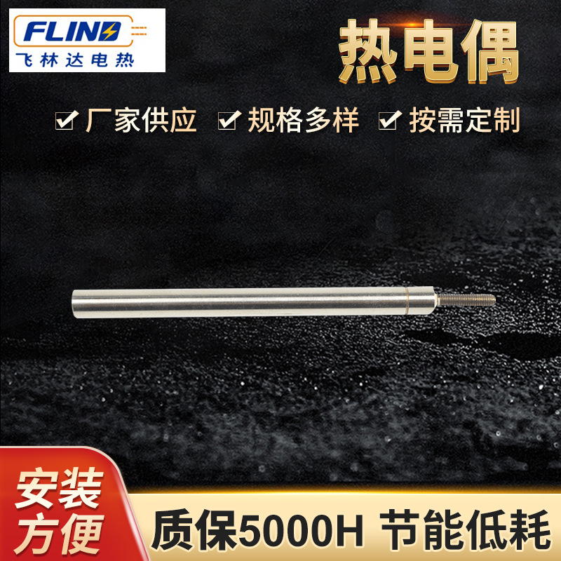 【加工】飞林达内出线带热电偶小型高温加热棒3MM4MM5MM加热器