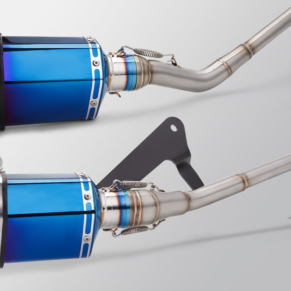 Cub 110 Exhaust Pipe Refitting Stainless Steel Front End Muffler Car Non-destructive Installation 2018-2023