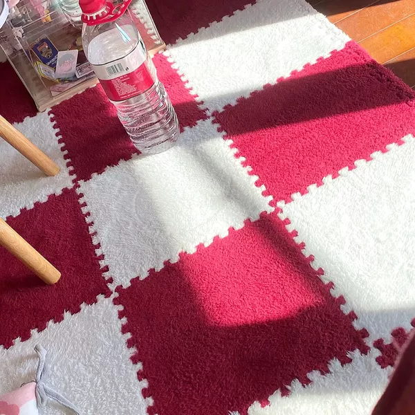 Burgundy + White [Free Side Strips] ✦✦