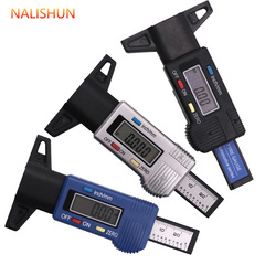 Tire tread depth gauge electronic digital scale tire tread ruler vernier caliper measuring tool inspection scale