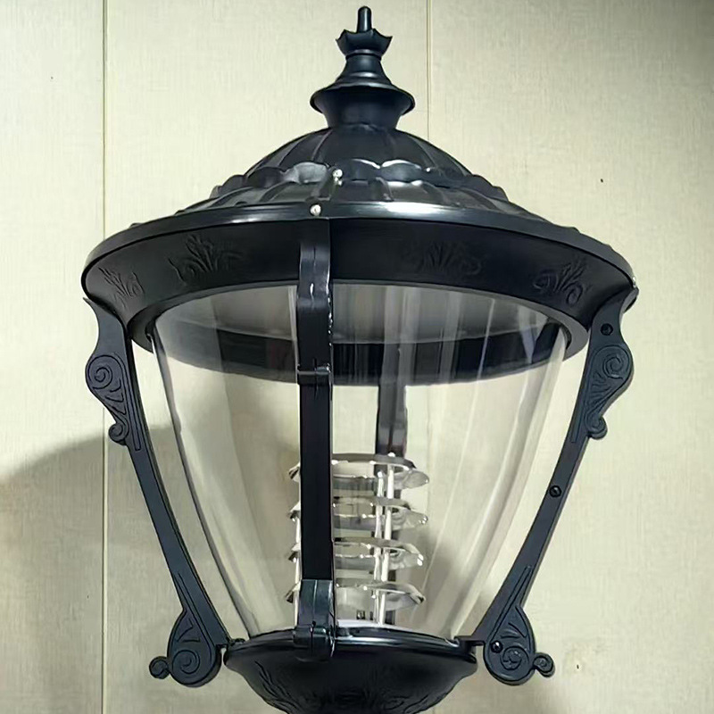 Venta al por mayor de pantallas para lámparas LED de jardín, cabezales de lámparas solares para jardín, cabezales de farolas, luces de calle para paisajismo de villas, parques y jardines comunitarios. image 61