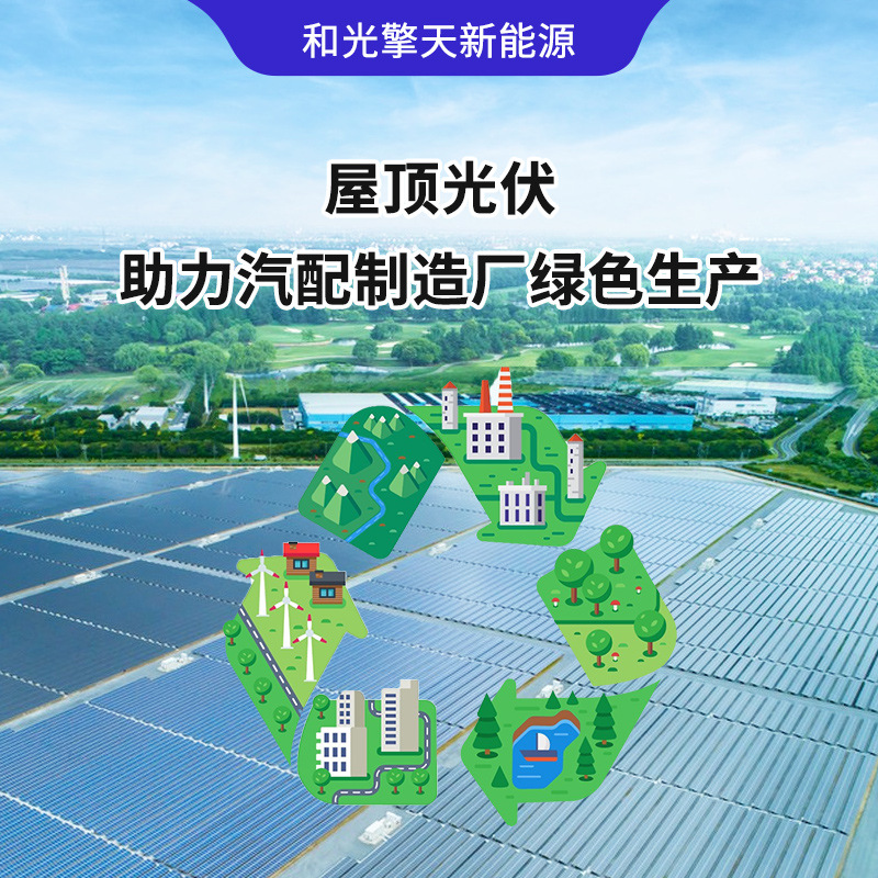 2024最新光伏政策 分布式光伏发电 彩钢瓦建光伏 防漏水 加固