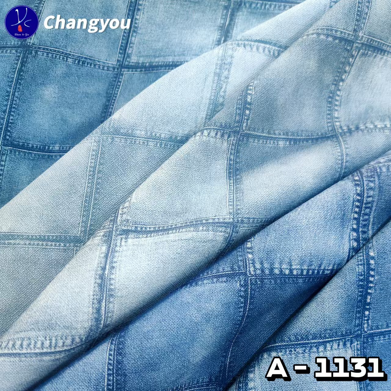 pu合成革人造革时尚仿布纹仿牛仔材料潮流手袋箱包鞋面料哑光复古