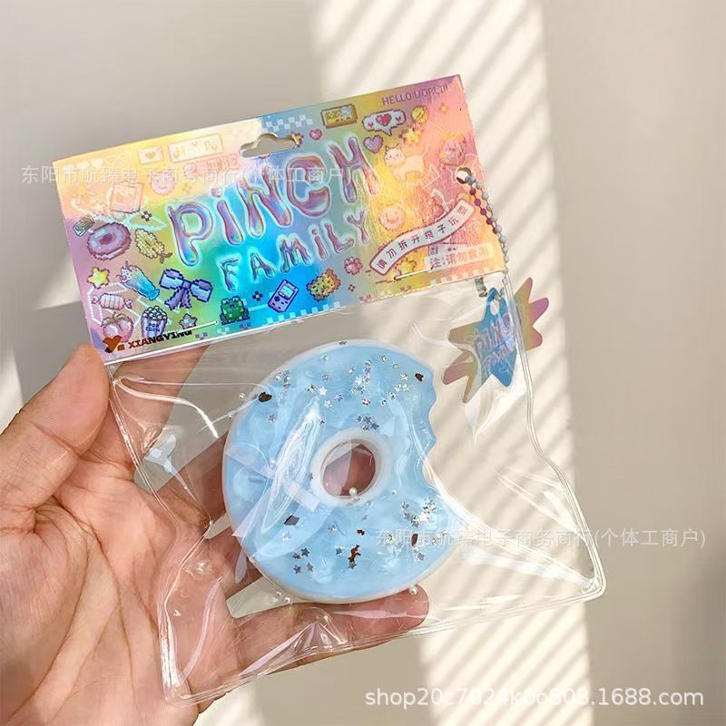 小红书同款海盐系列软萌猫爪仿真奶油条华夫饼玩具tpr解压玩具泥|undefined