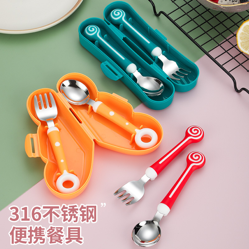 Tableware stainless steel for feeding