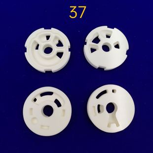 Aluminum Oxide Ceramic Piece Porcelain Water Valve High Temperature Resistant Ceramic Porcelain Seal Manufacturer Supplies Thermocouple Pottery Water-Absorbing Porcelain Piece