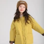 秋冬儿童女童撞色棉服