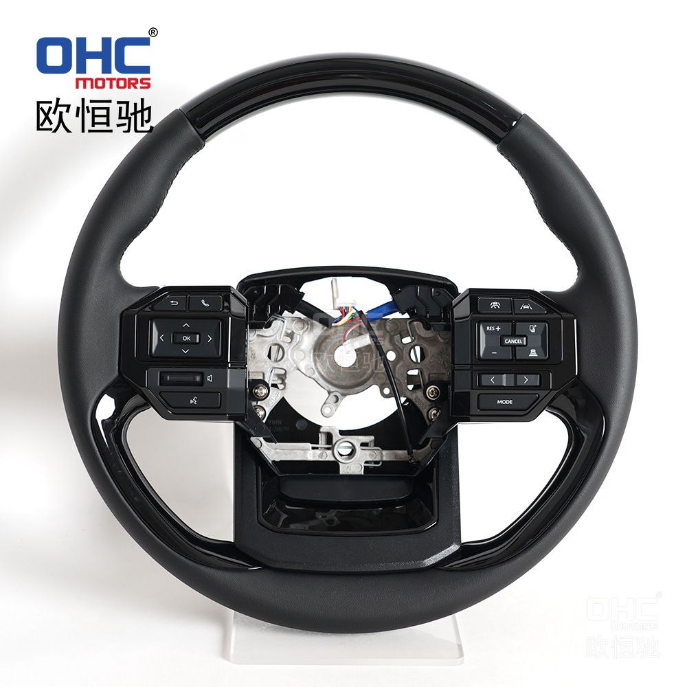 Popular Foreign Trade Item Suitable for All Toyota Models, Old to New Lc250 Prado Round-Bottom Steering Wheel Assembly