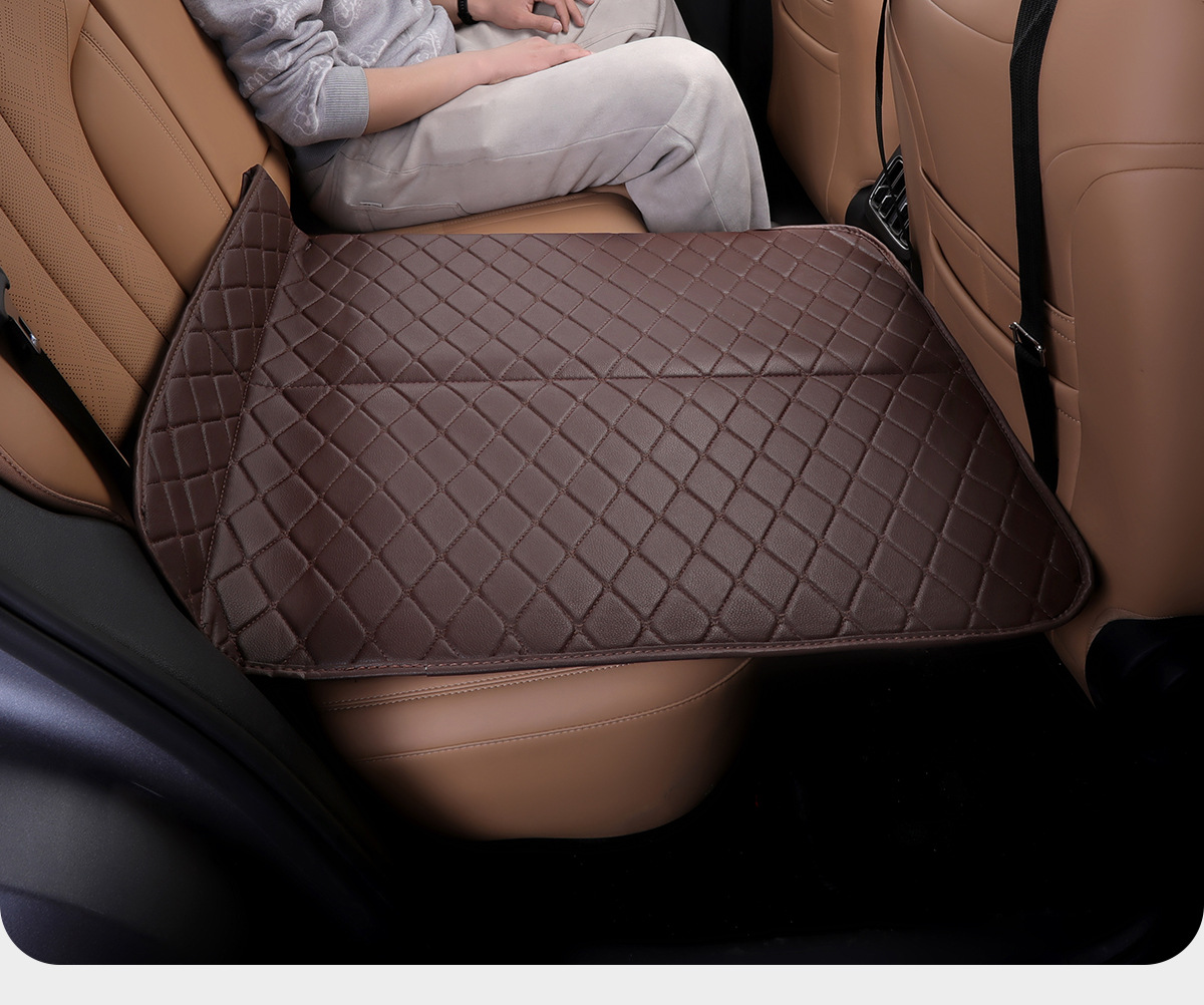 Car Travel Backseat Folding Mattress, Rear Seat Sleeping Pad, Car-Mounted Children's Sleeping Bed, Universal Folding Bed for Road Trips
