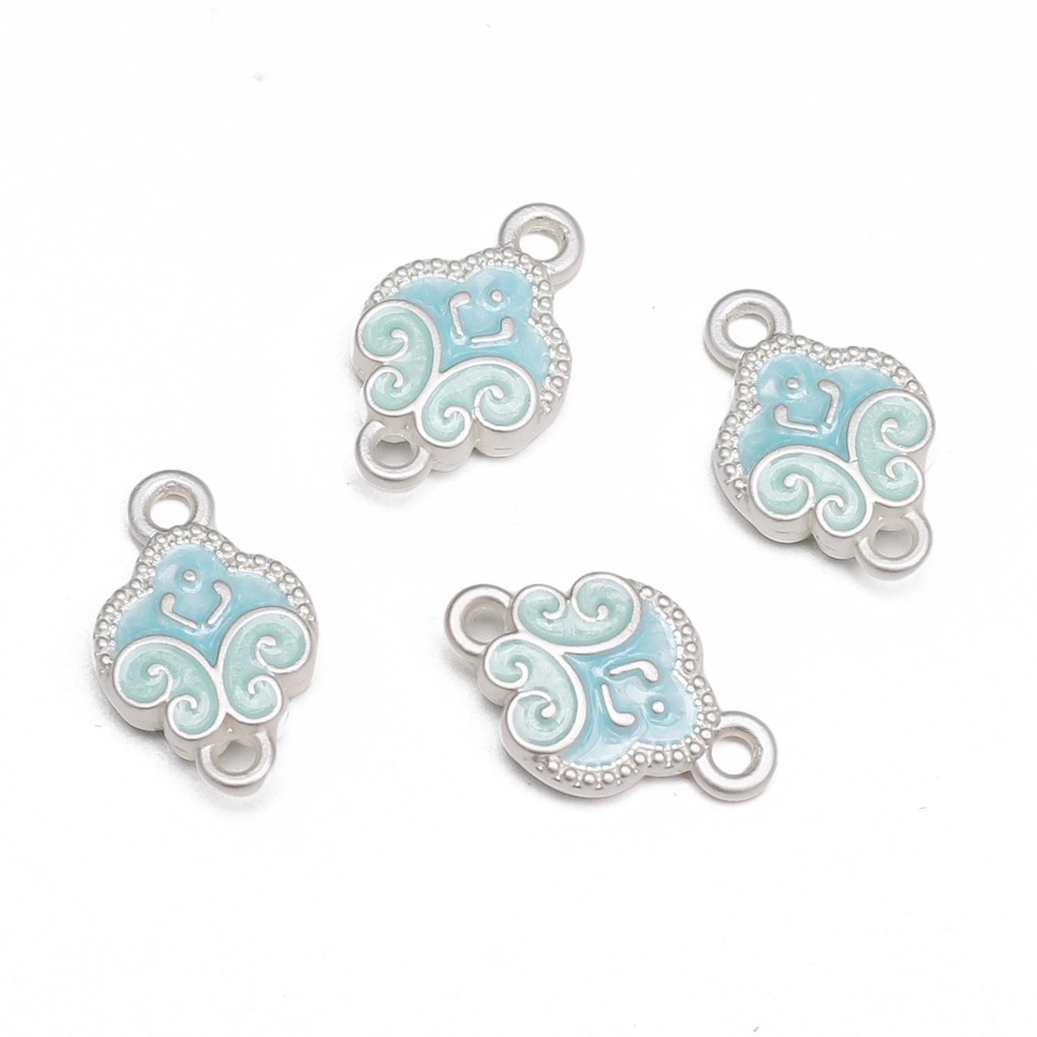 Metal Pendant (Heaven Official's Blessing) enamel charms, double-sided prints, assorted sizes