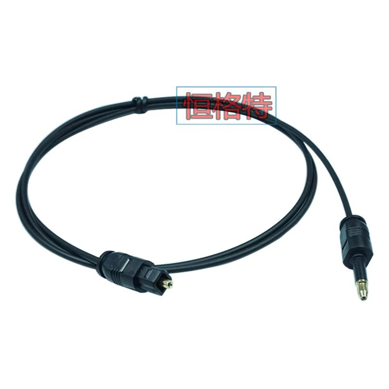 Toslink на 3,5 мм квадратную на Круглую цифровую аудио линию SPDIF аудио волоконно-оптическую аудио линию