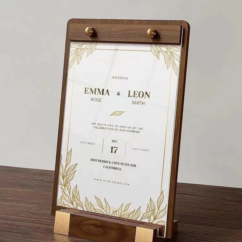 A4 табло a5 карточек водная карта настольная доска U-образная настольная карта кофе чай с молоком прайс-лист A6