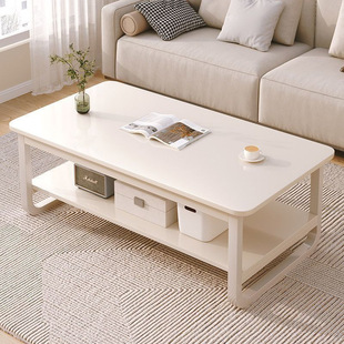 Coffee Table for Small Apartment Living Room, Simple Small Table for Home Use, Light Luxury Sofa Side Table, Simple Modern Tea Table, Square Table Wholesale