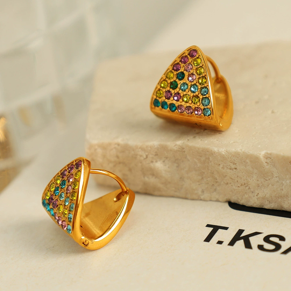 Креативные модные серьги из циркония, eBay, прямые продажи с завода