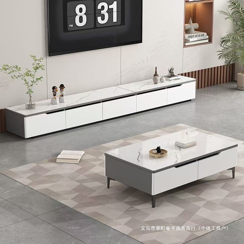 Jmo Coffee Table Combination Home Living Room Bedroom Accessible Luxury Tv Cabinet Slate Tv Cabinet Small Apartment Wall Cabinet