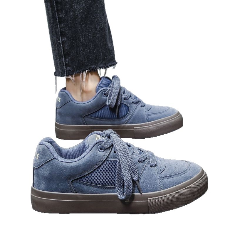 Los estudiantes coreanos ocio nicho de diseño de skate tendencia 2024 nuevo Harjuku puerto de estilo callejera plana zapatillas deportivas para mujeres