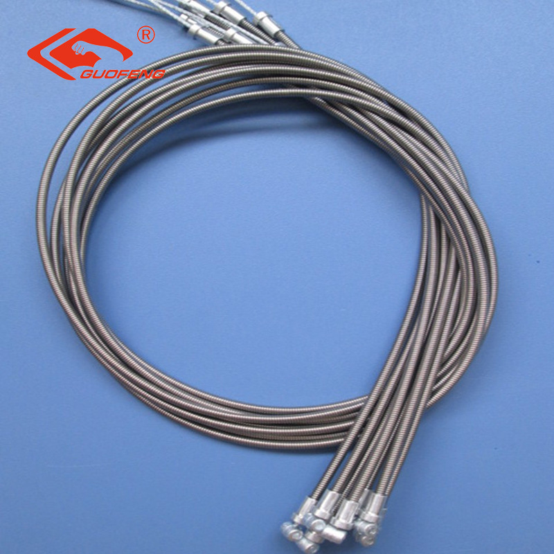 Suministro de hebilla en forma de U con cepillo de rociador de agua, cable de alambre de acero para recordar el equipo de limpieza, cable de alambre de acero especial