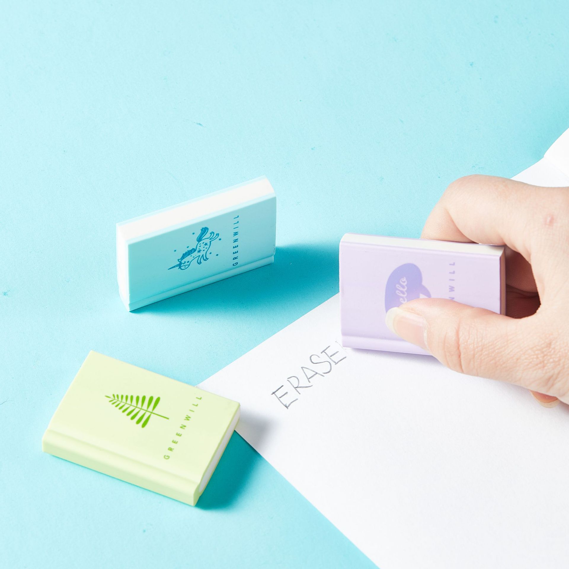 Borradores de libros borradores de lápiz borradores de escritura