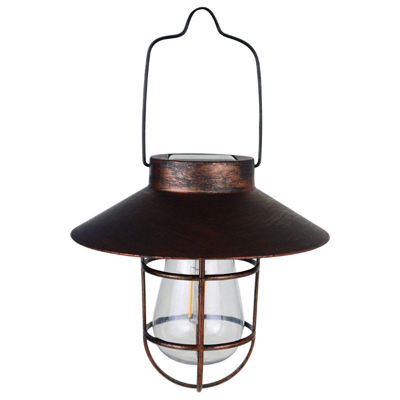 Lámpara de jardín al aire libre solar lámpara de tungsteno Lámpara decorativa atmósfera lámpara B & B lámpara de pared Retro Edison retro linterna