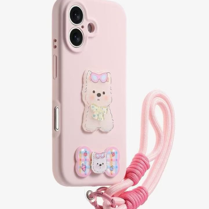 Parche de cordón Puppy-Gris-Pink-Liquid Fence Hole wjs4