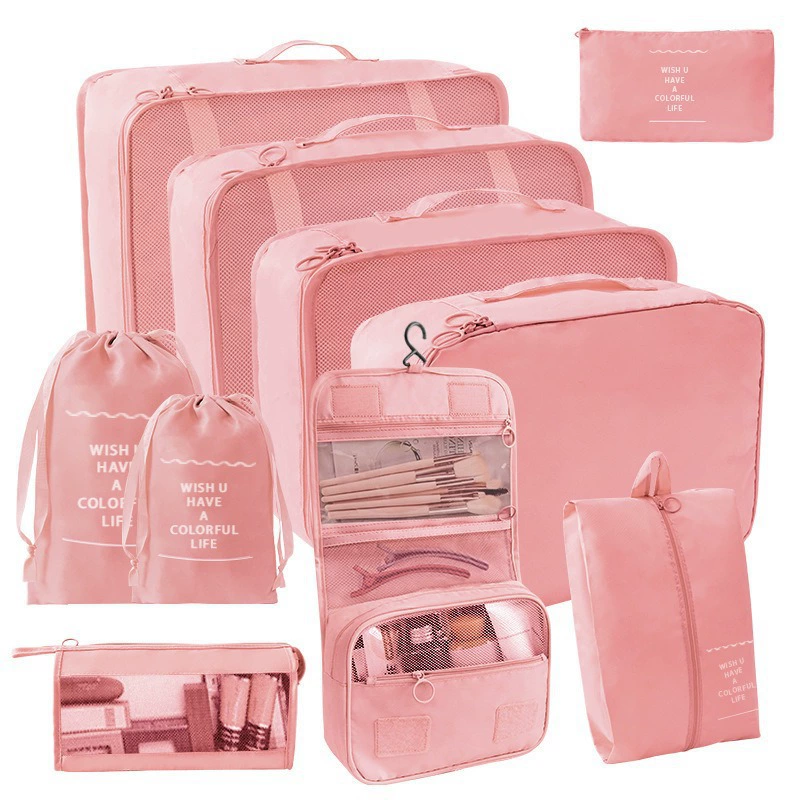 Handheld capacious storage bag, travel bag, set, organizer bag, high-quality style