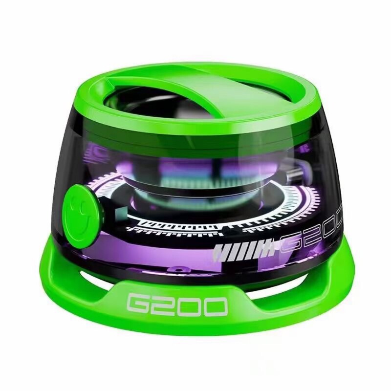 国境を越えたスマートな雰囲気のカラフルな照明bluetoothオーディオ携帯型bluetoothスピーカーの部屋のデスクトップ装飾品|undefined