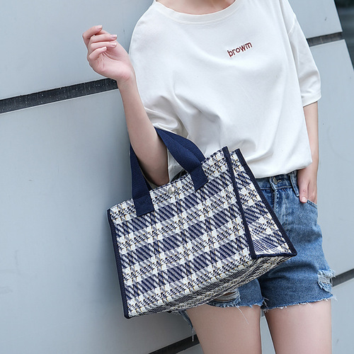 大容量女士韩版手提包 防水覆膜妈咪包 时尚女包